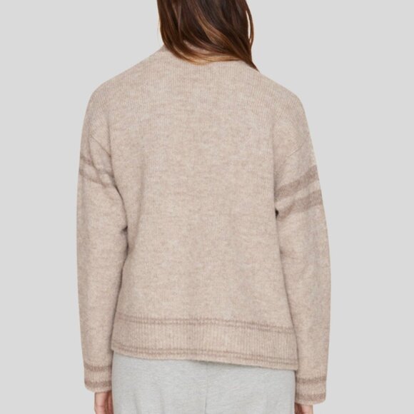 Xirena Cream Beige Carey Cardigan Size Medium - Picture 2 of 5